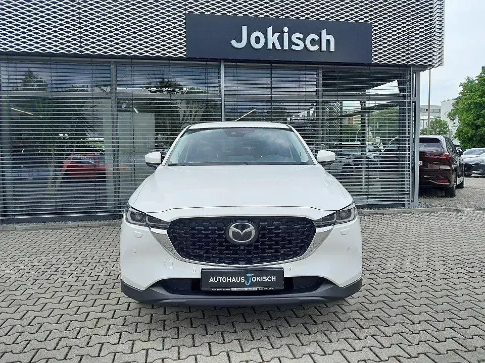 Gebraucht Mazda CX-5 Sky 194 PS (142 kW) 2022 Weiß SUV