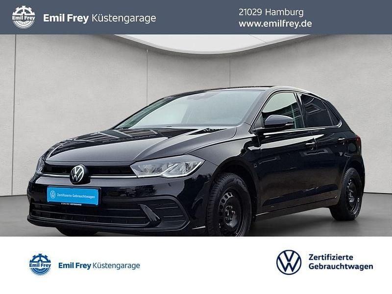 Schwarz Gebraucht 2022 VW Polo Life Limousine | 19.990 € (Fairer Preis) - Bild 1/4