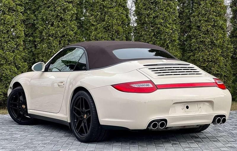 Gebraucht Porsche 911 Carrera Cabriolet Chrono 385 PS (283 kW) 2009 Cremeweiss Cabrio