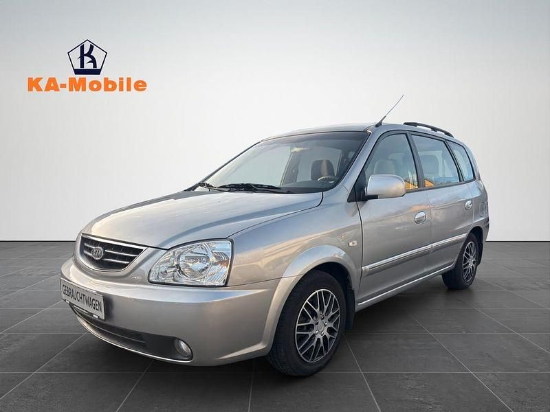 Gebraucht Kia Carens EX 113 PS (83 kW) 2006 Silber Van / Kleinbus