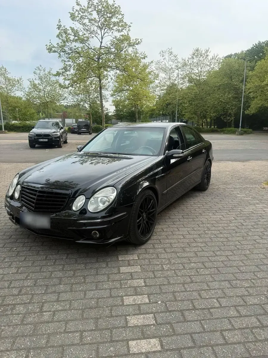 Brugt Mercedes E500 306 HK (225 kW) 2003 Sort Sedan