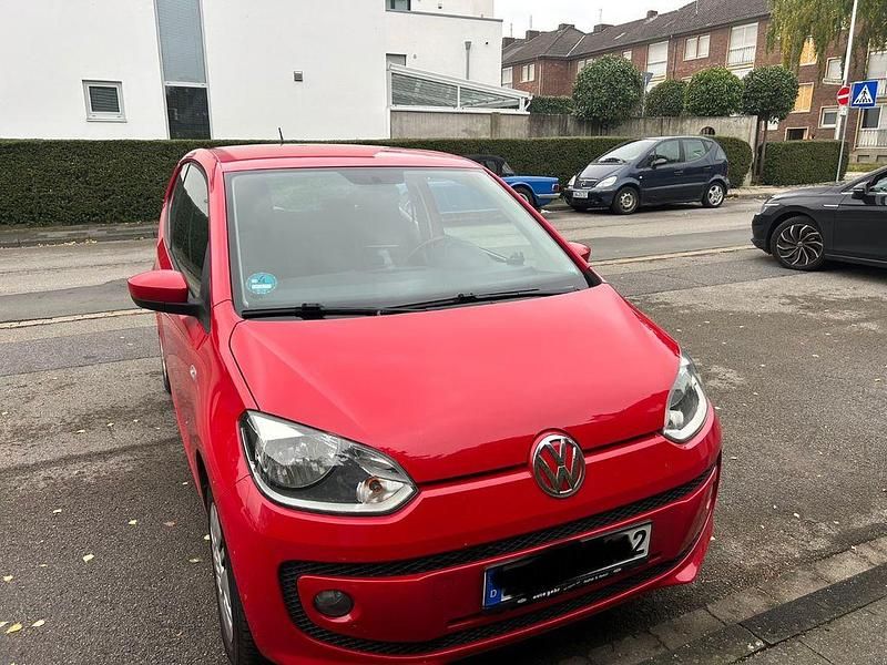 Rot Gebraucht 2014 VW up! high up! Kleinwagen | 3.500 € (Fairer Preis) - Bild 1/4