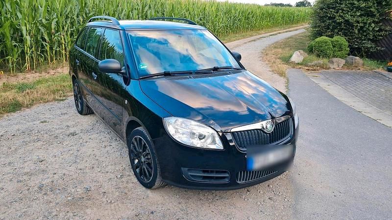Gebraucht Skoda Fabia 86 PS (63 kW) 2008 Schwarz Kombi