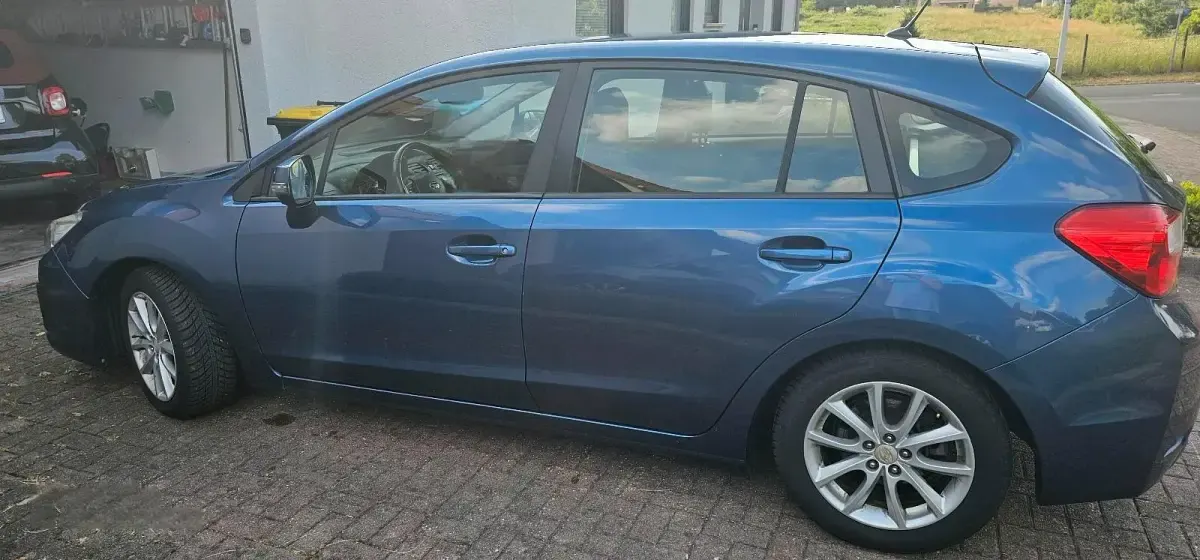 Gebraucht Subaru Impreza 114 PS (83 kW) 2013 Blau Limousine