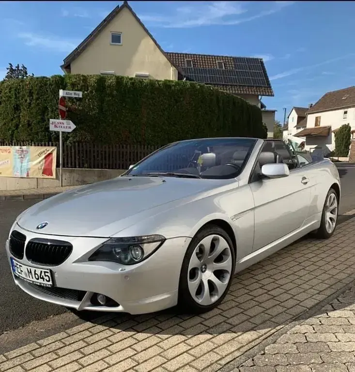 Gebraucht BMW 645 Cabriolet 333 PS (244 kW) 2004 Silber Cabrio