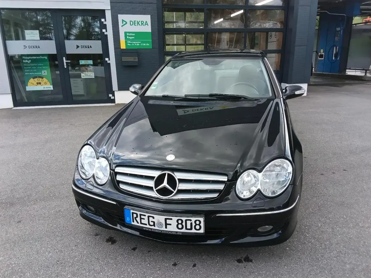 Gebraucht Mercedes CLK350 Elegance 272 PS (200 kW) 2006 Blau Coupé