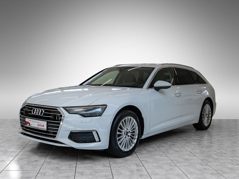 Gebraucht Audi A6 Design 204 PS (150 kW) 2023 Gletscherweiß metallic Kombi