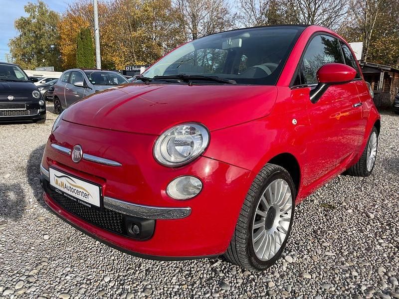 Rot Gebraucht 2010 Fiat 500C Lounge Cabrio | 4.990 € (Etwas zu teuer) - Bild 1/4