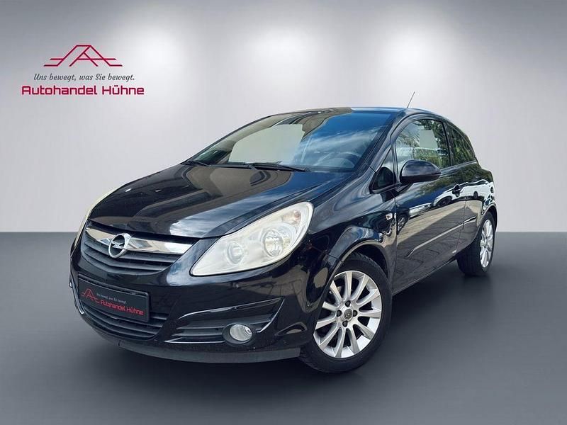 Schwarz Gebraucht 2007 Opel Corsa Cosmo Kleinwagen | 1.414 € (Superpreis) - Bild 1/4