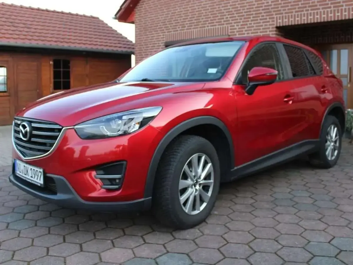 Brugt Mazda CX-5 Exclusive-Line 150 HK (110 kW) 2016 Rød SUV
