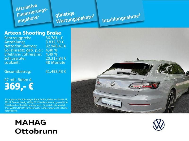 Grau Gebraucht 2023 VW Arteon R-line Limousine | 36.781 € (Etwas zu teuer) - Bild 1/2