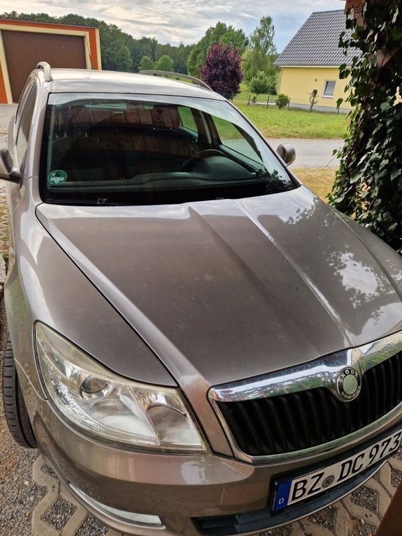 Beige Gebraucht 2009 Skoda Octavia Elegance Kombi | 2.000 € (Superpreis) - Bild 1/4