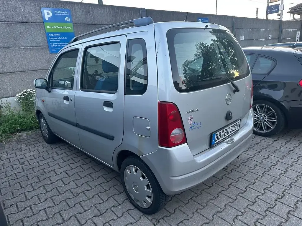 Gebraucht Opel Agila 75 PS (55 kW) 2003 Grau Van / Kleinbus