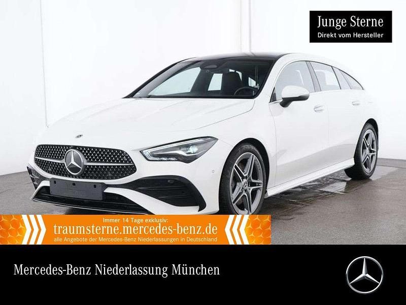 Polarweiß Gebraucht 2024 Mercedes CLA200 AMG Kombi | 31.990 € (Fairer Preis) - Bild 1/3