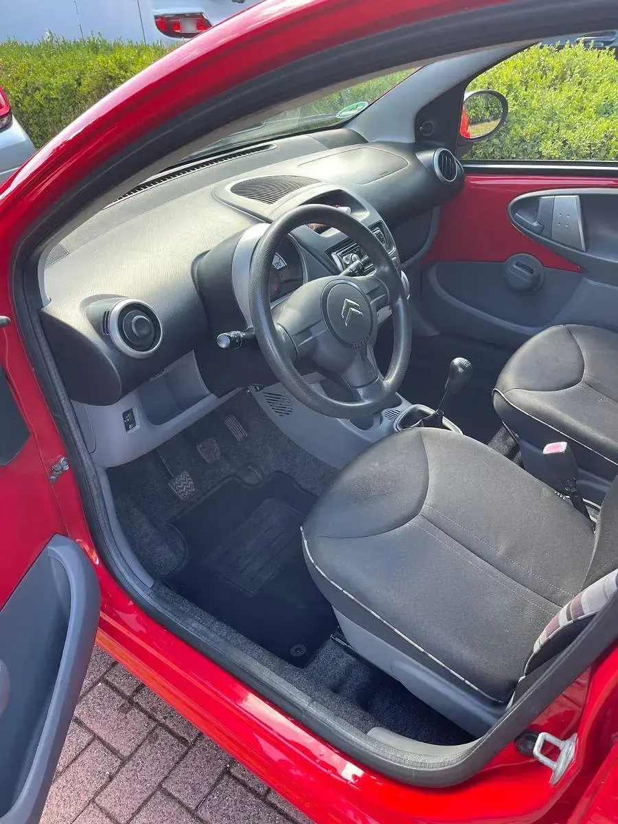 Gebraucht Citroën C1 68 PS (50 kW) 2009 Rot Kleinwagen