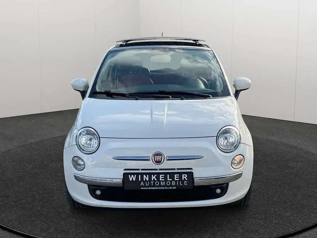 Gebraucht Fiat 500 Lounge 101 PS (74 kW) 2008 Weiß Kleinwagen