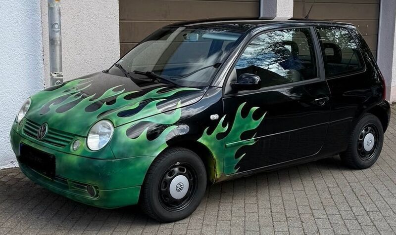 Schwarz Gebraucht 2000 VW Lupo Kleinwagen | 999 € (Fairer Preis) - Bild 1/4