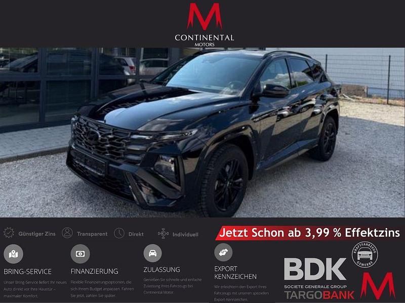 Schwarz Gebraucht 2024 Hyundai Tucson N Line SUV | 39.900 € (Teuer) - Bild 1/3