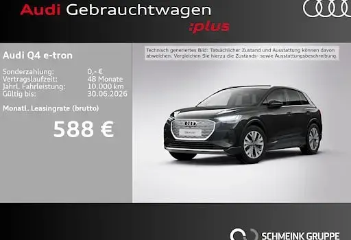 Gebraucht Audi Q4 e-tron Advanced 210 kW (286 PS) 2025 Mythosschwarz metallic SUV