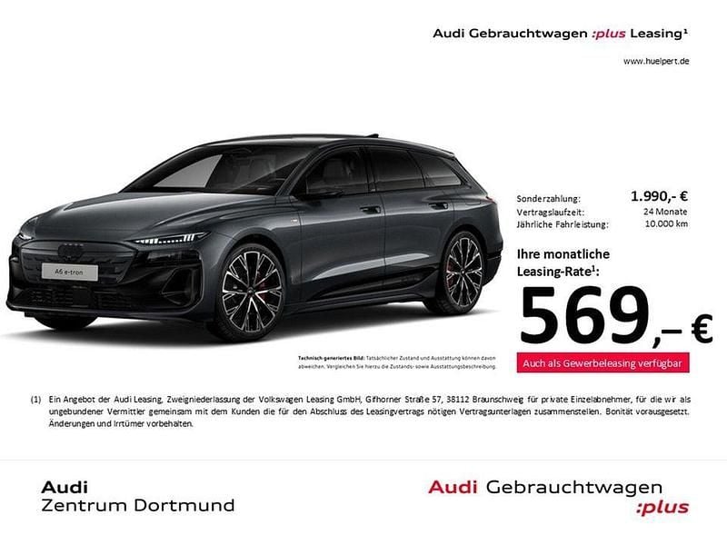 Grau Gebraucht 2025 Audi A6 e-tron S-Line Kombi | 68.866 € (Fairer Preis) - Bild 1/3