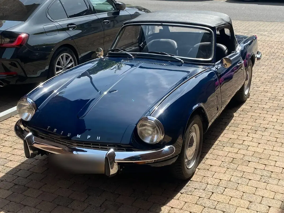 Usata Triumph Spitfire 68 CV (50 kW) 1965 Blu Cabrio