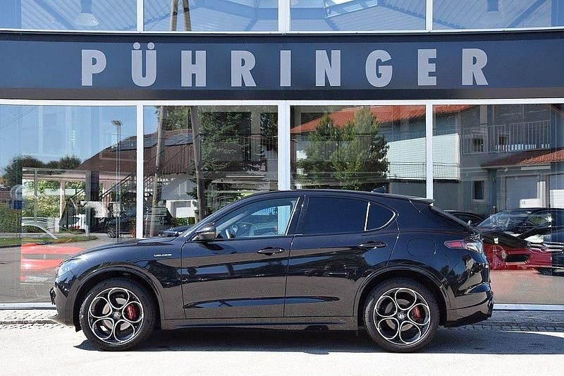 Schwarz Gebraucht 2023 Alfa Romeo Stelvio Ti SUV | 36.900 € (Guter Preis) - Bild 1/4