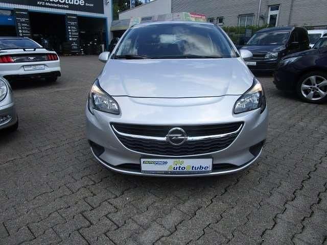 Argon silber/ice silver Gebraucht 2016 Opel Corsa Edition Kleinwagen | 9.890 € (Teuer) - Bild 1/4