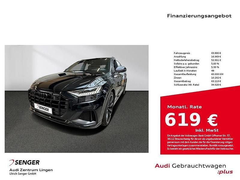 Mythosschwarz metallic Gebraucht 2022 Audi SQ8 Ambiente SUV | 69.880 € (Guter Preis) - Bild 1/4