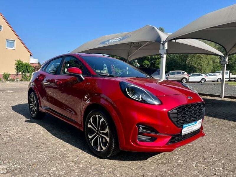 Rot Gebraucht 2022 Ford Puma ST-Line SUV | 18.490 € (Guter Preis) - Bild 1/4