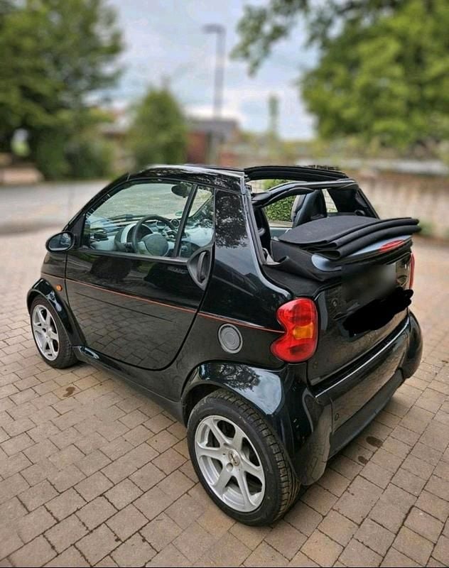 Usata Smart ForTwo Cabrio 54 CV (39 kW) 2003 Nero Cabrio