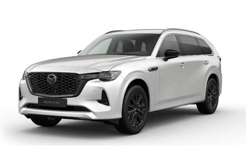 Rhodium white Neu 2024 Mazda CX-80 Homura-Line SUV | 55.990 € (Superpreis) - Bild 1/1