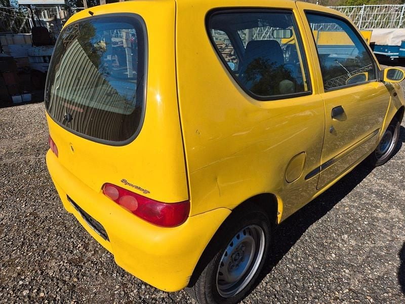 Gebraucht Fiat Seicento 54 PS (39 kW) 1999 Gelb Kleinwagen