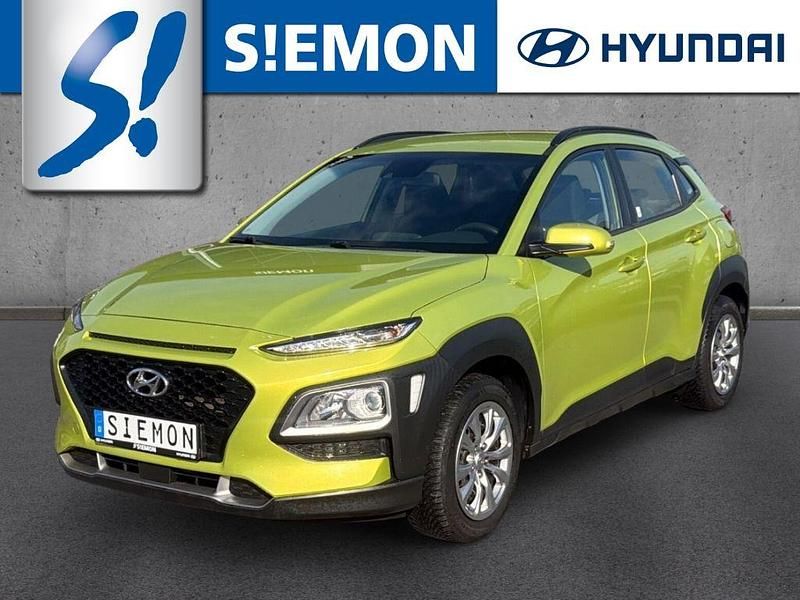 Gebraucht Hyundai Kona Select 120 PS (88 kW) 2018 Gelb SUV