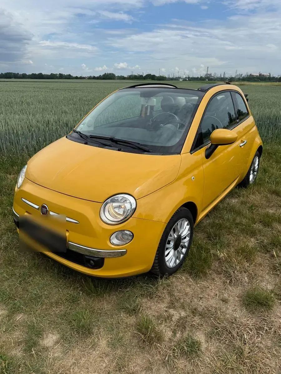 Gebraucht Fiat 500C 69 PS (50 kW) 2014 Gelb Cabrio