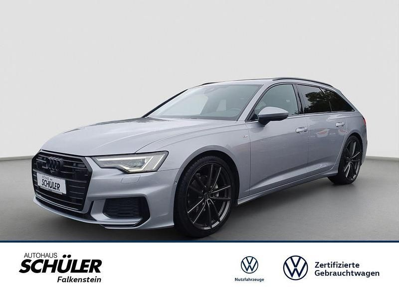 Silber (florettsillber metallic) Gebraucht 2021 Audi A6 Sport Kombi | 35.935 € (Teuer) - Bild 1/4