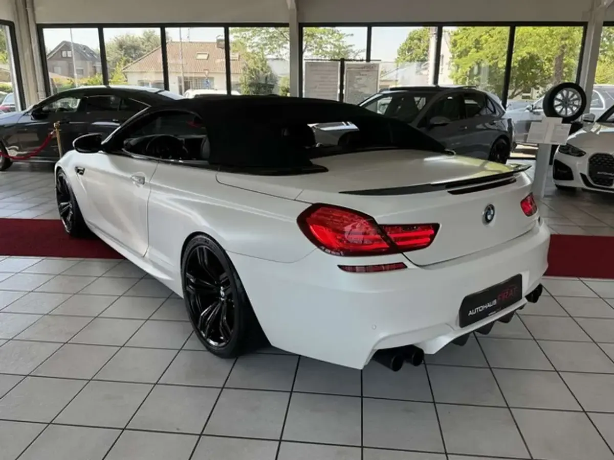 Gebraucht BMW M6 Cabriolet Competition Edition 600 PS (441 kW) 2018 Frozen brilliant white metalli Cabrio
