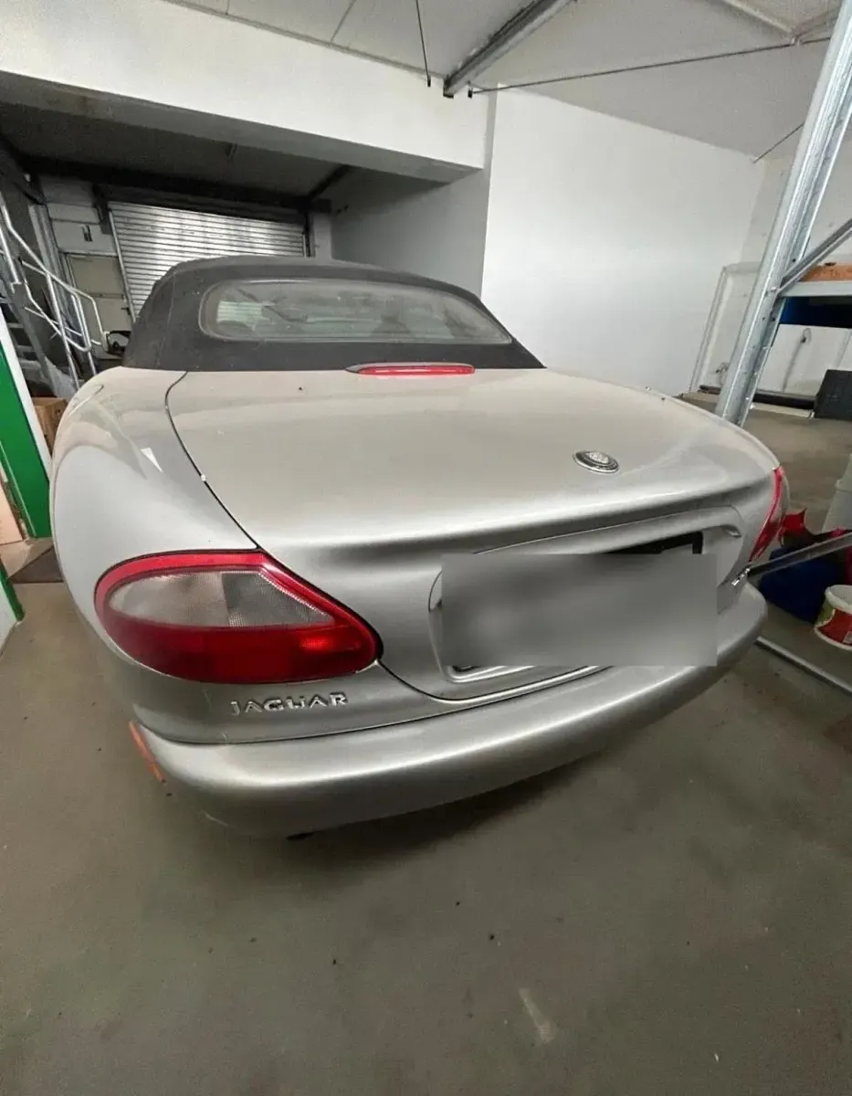 Używany Jaguar XK8 1998 Srebrny Kabriolet
