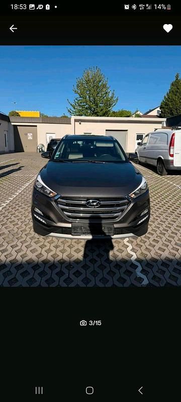 Braun Gebraucht 2017 Hyundai Tucson SUV | 13.500 € (Fairer Preis) - Bild 1/4