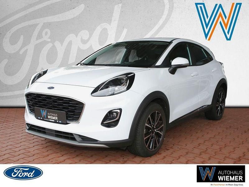 Weiß Gebraucht 2022 Ford Puma Gen-E Titanium SUV | 17.900 € (Guter Preis) - Bild 1/4