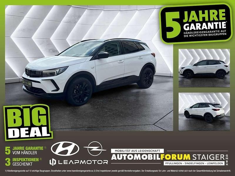 Lack weiss banquise/deckende l Gebraucht 2024 Opel Grandland X GS Line SUV | 27.890 € (Fairer Preis) - Bild 1/4