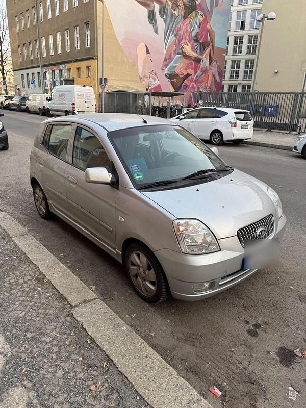 Gebraucht Kia Picanto EX 65 PS (47 kW) 2006 Silber Kleinwagen