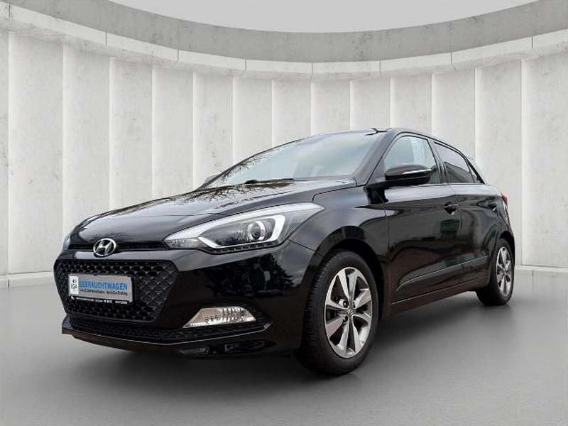 Gebraucht Hyundai i20 YES! 84 PS (61 kW) 2017 Schwarz Kleinwagen