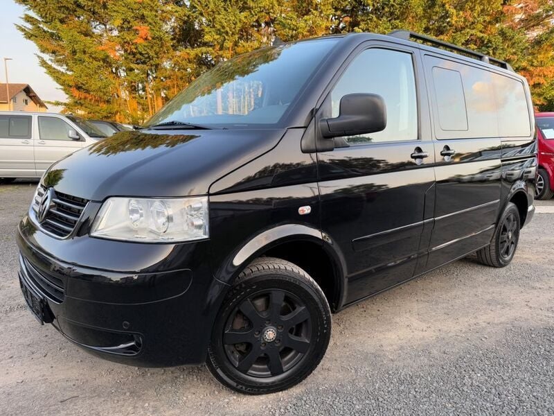 Schwarz Gebraucht 2008 VW T5 Comfortline Van | 16.999 € (Teuer) - Bild 1/4