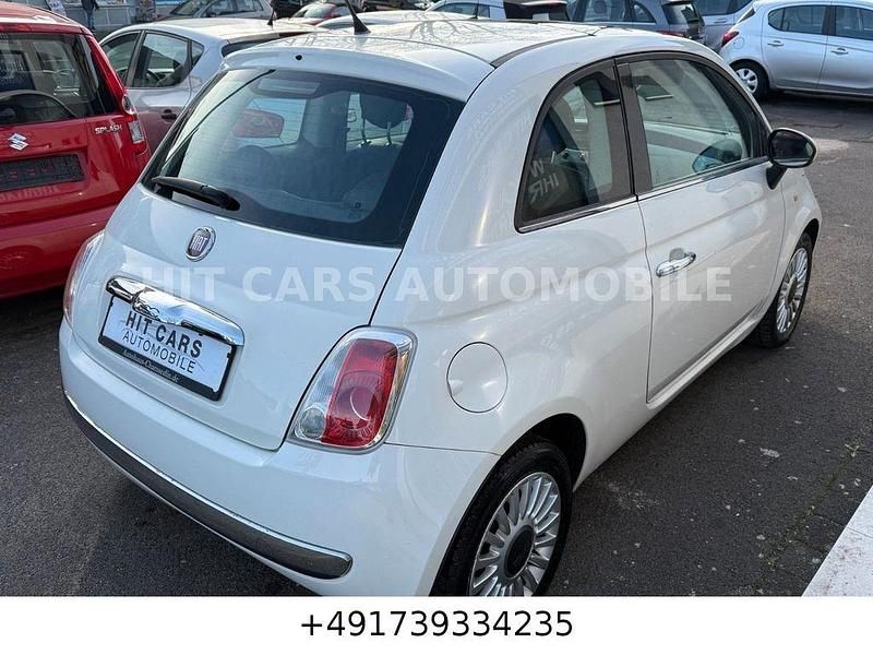 Gebraucht Fiat 500 Lounge 86 PS (63 kW) 2011 Weiß Kleinwagen