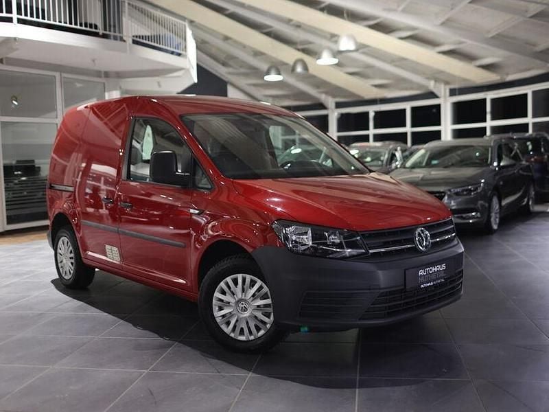Kirschrot Gebraucht 2016 VW Caddy Van / Kleinbus | 9.980 € (Guter Preis) - Bild 1/4
