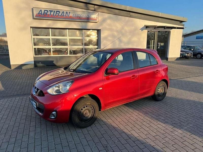 Gebraucht Nissan Micra Acenta 80 PS (58 kW) 2016 Intense red (m) Kleinwagen