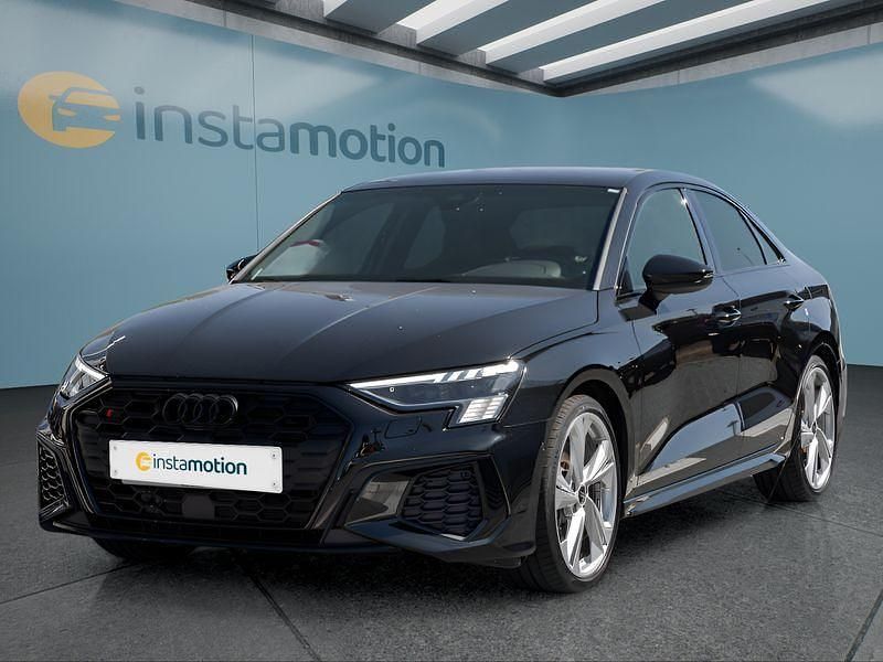 Schwarz Gebraucht 2024 Audi S3 Limousine | 39.749 € (Fairer Preis) - Bild 1/4