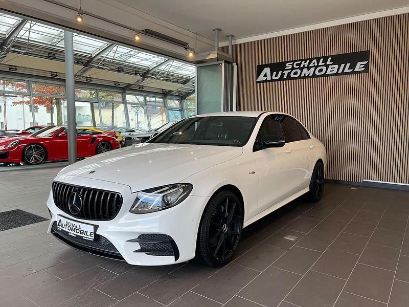 Polarweiss unilack Gebraucht 2017 Mercedes E43 AMG AMG Limousine | 32.890 € (Guter Preis) - Bild 1/4