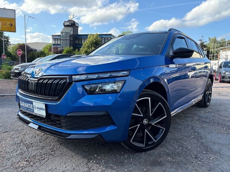 Blau Gebraucht 2020 Skoda Kamiq Monte Carlo SUV | 14.999 € (Superpreis) - Bild 1/4
