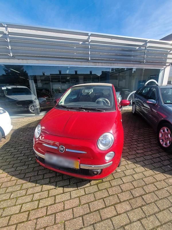 Rot Gebraucht 2010 Fiat 500C Cabrio | 1.800 € - Bild 1/4